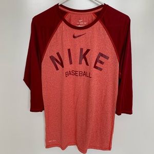 Nike Baseball 3/4 Sleeve Tee